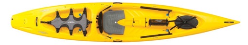 vector Yellow Kayak